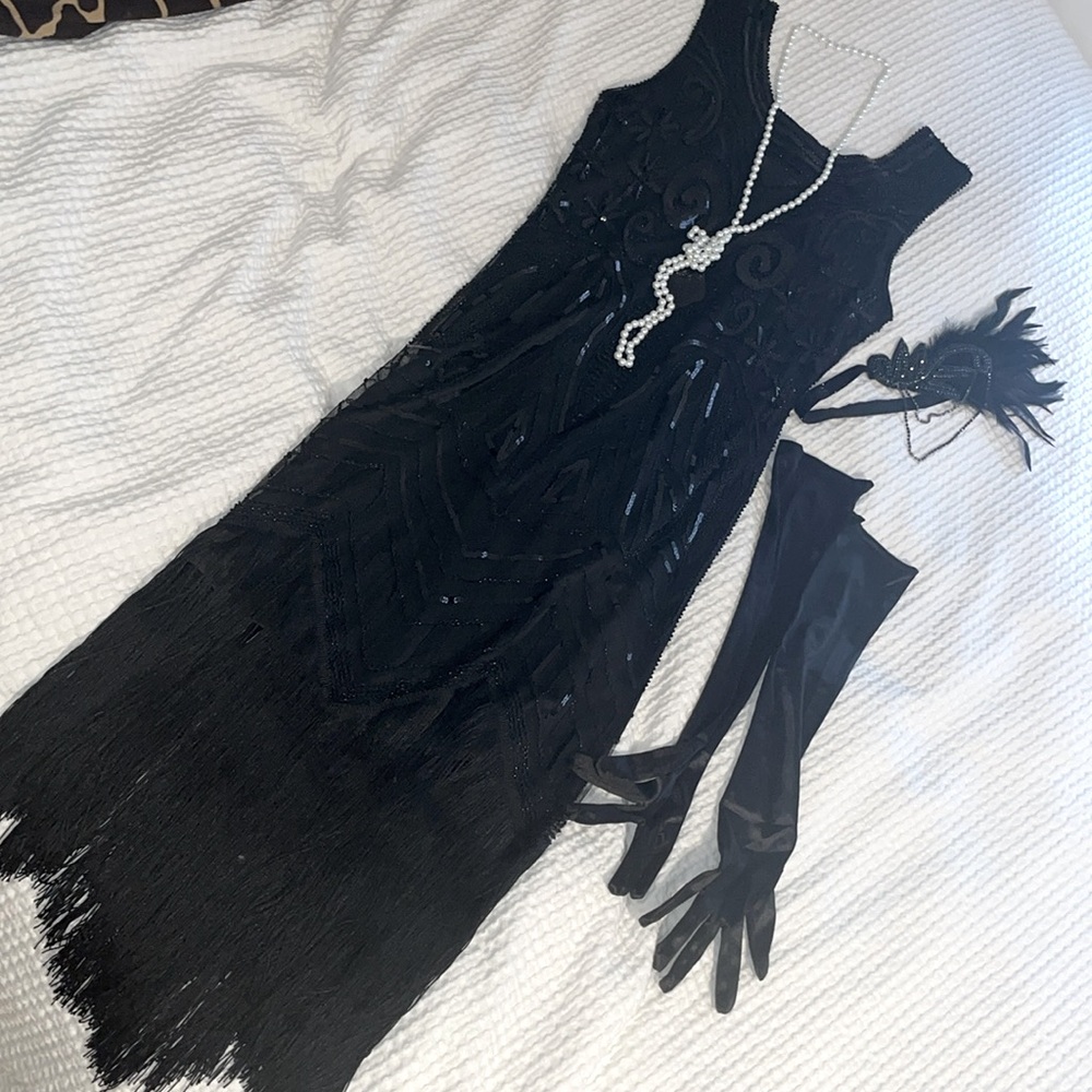 Complete Gatsby dress set